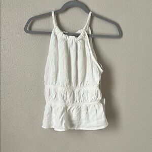 Sienna Sky White Tank Top